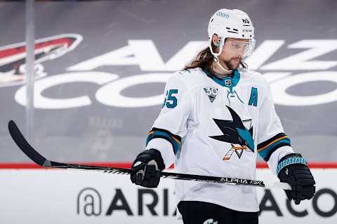 Erik Karlsson #65 of the San Jose Sharks. (Photo by Christian Petersen/Getty Images)