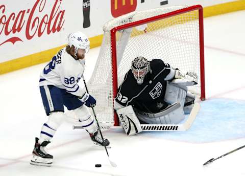 LOS ANGELES, CALIFORNIA – MARCH 05: Jonathan Quick #32  (Photo by Katelyn Mulcahy/Getty Images)