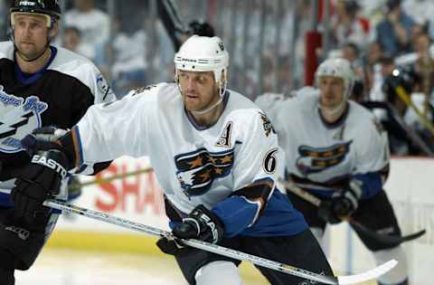 Calle Johansson, Washington Capitals (Photo by Doug Pensinger/Getty Images/NHLI)