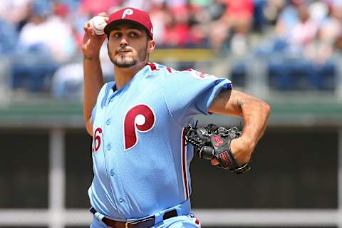 Eflin is halfway to his best MLB season. Photo by Rich Schultz/Getty Images.