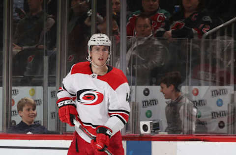 Haydn Fleury, Carolina Hurricanes (Photo by Bruce Bennett/Getty Images)