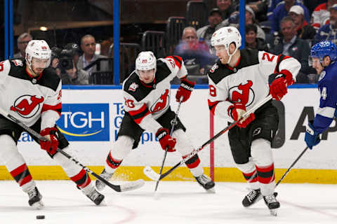 New Jersey Devils defenseman Kevin Bahl (88): Morgan Tencza-USA TODAY Sports