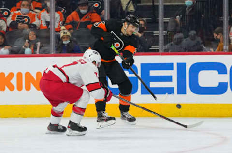 Tony DeAngelo, Carolina Hurricanes (Mandatory Credit: Mitchell Leff-USA TODAY Sports)