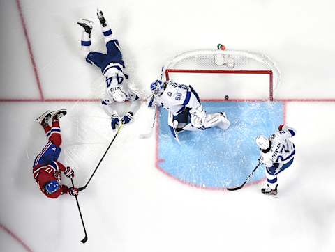 Josh Anderson #17 of the Montreal Canadiens. (Photo by Minas Panagiotakis/Getty Images)