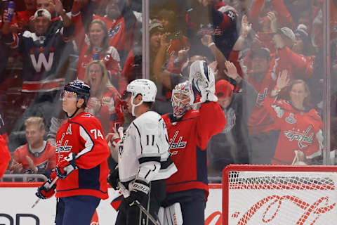 Darcy Kuemper, Washington Capitals Mandatory Credit: Geoff Burke-USA TODAY Sports