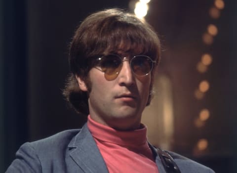 John Lennon seen in 1966.