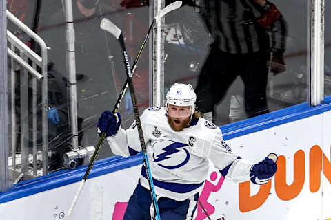 Steven Stamkos (Photo by Bruce Bennett/Getty Images)