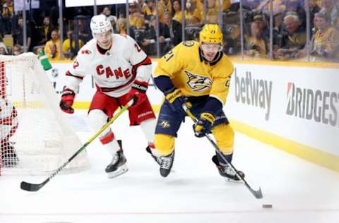 Nick Cousins, Nashville Predators (Photo by Andy Lyons/Getty Images)