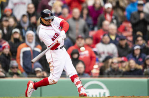 BOSTON, MA – APRIL 8: Mookie Betts