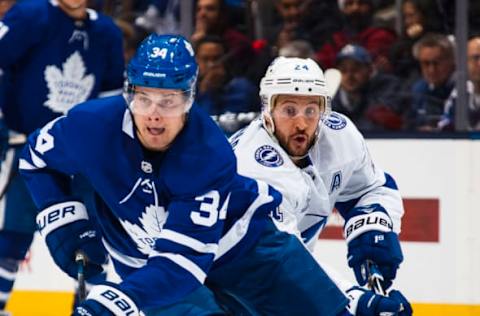 TORONTO, ON – FEBRUARY 12: Auston Matthews