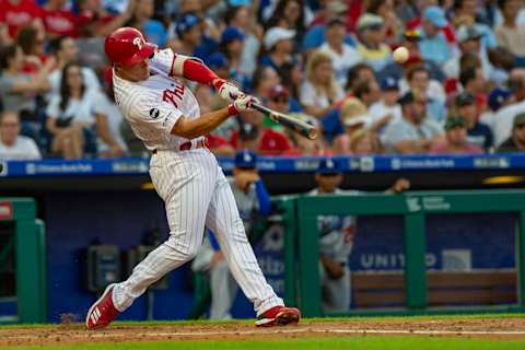 Kingery will probably be the starting second baseman next season because Hernandez will be a free agent after 2020. Photo by J. Jones/Icon Sportswire via Getty Images.