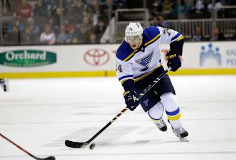 St. Louis Blues January 3, 2015 in San Jose, California. (Photo by Ezra Shaw/Getty Images)