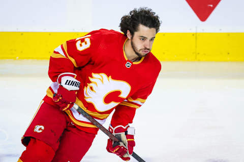 Calgary Flames left wing Johnny Gaudreau (13): Sergei Belski-USA TODAY Sports