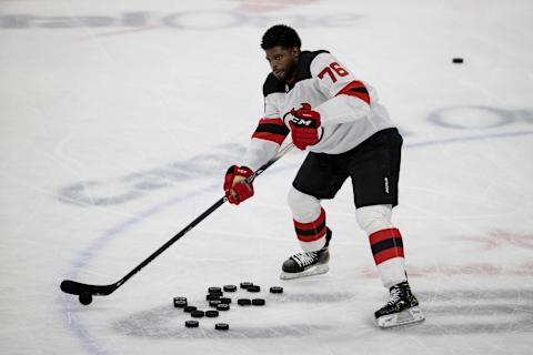 New Jersey Devils defenseman P.K. Subban (76): Scott Taetsch-USA TODAY Sports