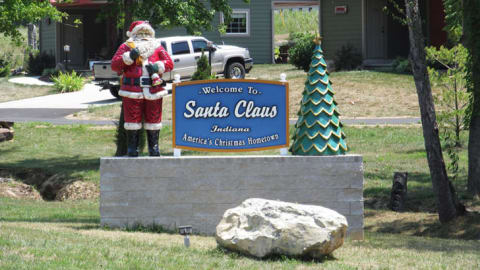 Santa Claus, Indiana.