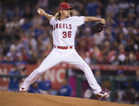 Jared Weaver, Angels (Photo by Matt Brown/Angels Baseball LP/Getty Images)