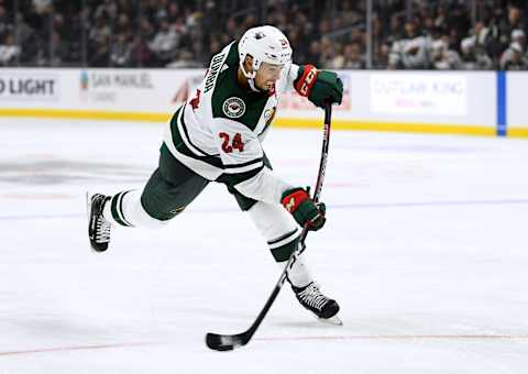 Matt Dumba #24 of the Minnesota Wild. (Photo by Harry How/Getty Images)