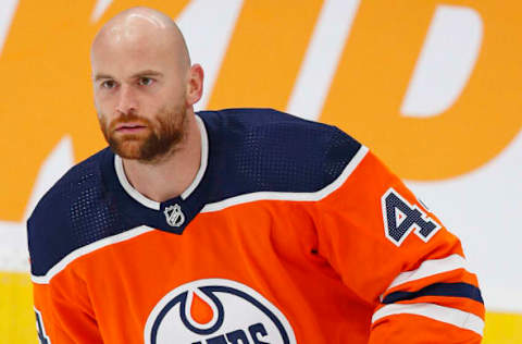 Edmonton Oilers Forward Zack Kassian #44 Mandatory Credit: Perry Nelson-USA TODAY Sports