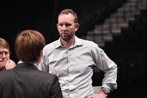 General Manager Sean Marks of the Brooklyn Nets (Photo by Matteo Marchi/Getty Images)