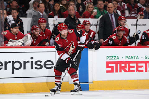 Phil Kessel #81 of the Arizona Coyotes. (Photo by Christian Petersen/Getty Images)