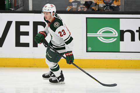 Marco Rossi, a first-round selection in the 2020 NHL Entry Draft, had 18 goals and 35 assists with the Iowa Wild this season. Brian Fluharty-USA TODAY Sports