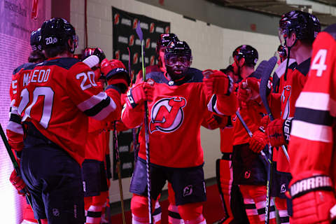 New Jersey Devils defenseman P.K. Subban (76): (Ed Mulholland-USA TODAY Sports)