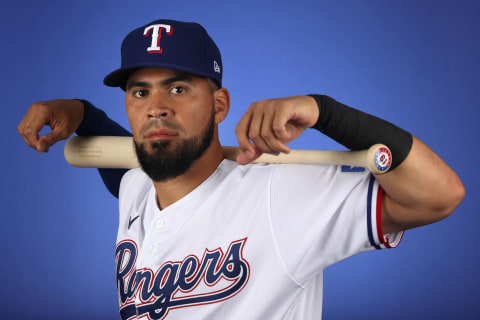 Texas Rangers Robinson Chirinos (Photo by Christian Petersen/Getty Images)