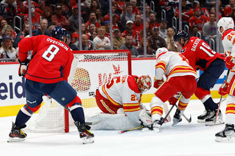 Nicklas Backstrom, Alex Ovechkin, Washington Capitals Mandatory Credit: Geoff Burke-USA TODAY Sports