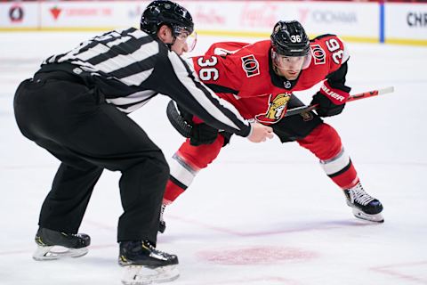 Colin White #36, Ottawa Senators (Photo by Jana Chytilova/Freestyle Photography/Getty Images)