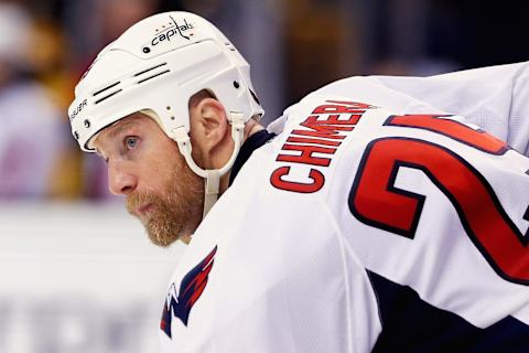 Jason Chimera, Washington Capitals (Photo by Maddie Meyer/Getty Images)