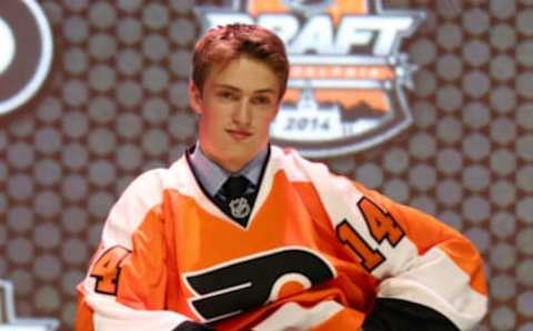 Travis Sanheim, Philadelphia Flyers (Mandatory Credit: Bill Streicher-USA TODAY Sports)