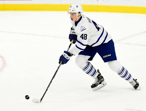 MISSISSAUGA, ON – DECEMBER 8: Thomas Harley (Photo by Graig Abel/Getty Images)