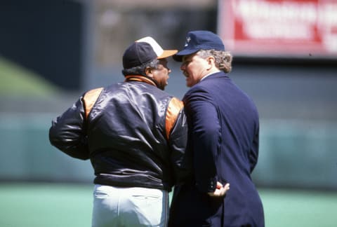 Manager Frank Robinson #20 of the Baltimore Orioles (Photo by Focus on Sport/Getty Images)