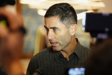 A.J. Preller.  Lucas Peltier-USA TODAY Sports