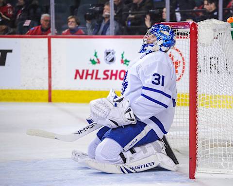 Toronto Maple Leafs – Frederik Andersen (Photo by Derek Leung/Getty Images)