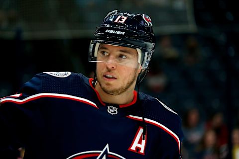 NHL, Cam Atkinson (Photo by Kirk Irwin/Getty Images)