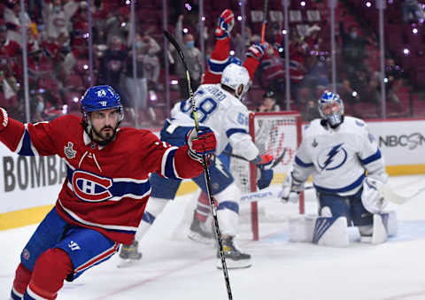 Jul 2, 2021; Montreal, Quebec, CAN; Montreal Canadiens Mandatory Credit: Eric Bolte-USA TODAY Sports