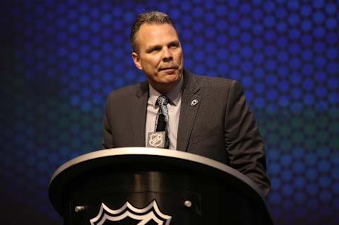 Winnipeg Jets, general manager Kevin Cheveldayoff, (Mandatory Credit: Bill Streicher-USA TODAY Sport)