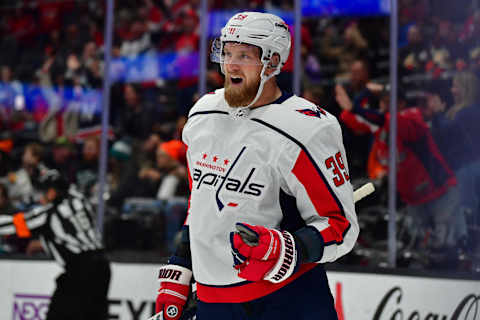 Anthony Mantha, Washington Capitals Mandatory Credit: Gary A. Vasquez-USA TODAY Sports