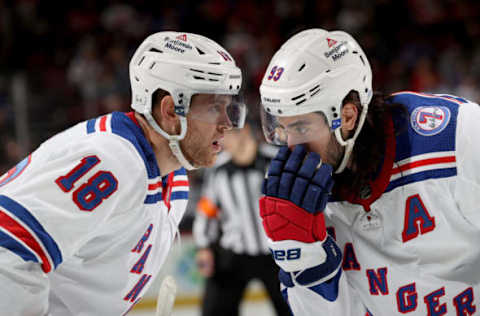 Andrew Copp #18, New York Rangers (Photo by Elsa/Getty Images)