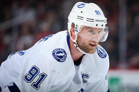 Steven Stamkos #91, Tampa Bay Lightning (Photo by Christian Petersen/Getty Images)