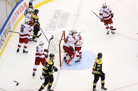 The Carolina Hurricanes (Photo by Elsa/Getty Images)