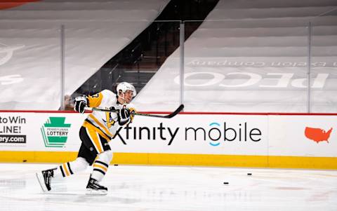 Sidney Crosby #87 of the Pittsburgh Penguins (Photo by Bruce Bennett/Getty Images)