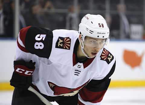 Michael Bunting (Photo by Bruce Bennett/Getty Images)