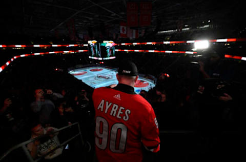 Dave Ayres,  Carolina Hurricanes(Photo by Grant Halverson/Getty Images)