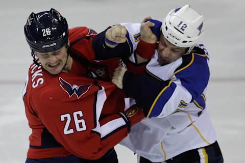 Matt Hendricks, Washington Capitals (Photo by Rob Carr/Getty Images)