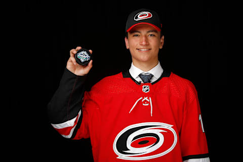 Ryan Suzuki of the Carolina Hurricanes (Photo by Kevin Light/Getty Images)