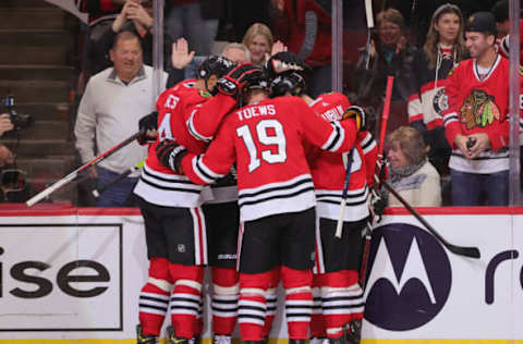 Jonathan Toews #19, Chicago Blackhawks (Photo by Jonathan Daniel/Getty Images)