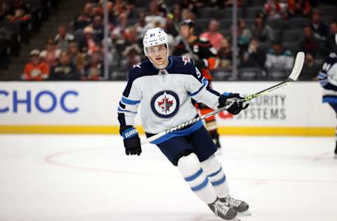 Cole Perfetti #91, Winnipeg Jets (Photo by Ronald Martinez/Getty Images)