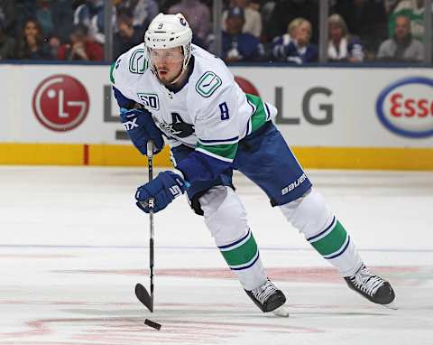 J.T. Miller #9, Vancouver Canucks (Photo by Claus Andersen/Getty Images)